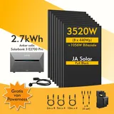 Anker SOLIX Solarbank 3 E2700 Pro, 6-8 Solarmodule, mit MC4 Kabel