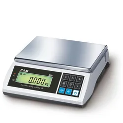 CAS EDM-6, mobile Inventur-Waage, Zählwaage bis 6 kg, geeicht