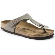 Birkenstock Gizeh Birko-Flor Nubuk stone 46