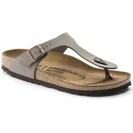 Birkenstock Gizeh Birko-Flor Nubuk stone 46