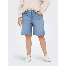 ONLY CARMAKOMA Carsonny Hw Wide DNM Shorts Blau 42