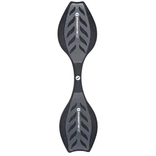 Razor Skateboard Waveboard Ripstick, Stabiles Kunststoffdeck mit rutschfester Oberfläche schwarz