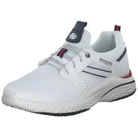 Dockers by Gerli Sportliche Schnürschuhe für Herren, weiß, Gr.