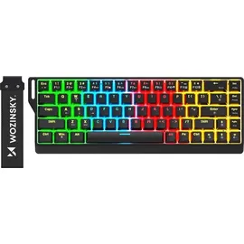 wozinsky WKGP-1165 RGB Gaming-Tastatur QWERTY