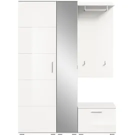 INOSIGN Valge Garderoben-Set 140 x 37 x 191 cm weiß