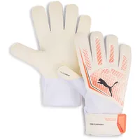 Puma Ultra Play RC Torwarthandschuhe, PUMA White-Glowing Red-PUMA Black,