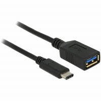 DeLOCK USB 3.0 Adapter, USB-C 3.0/USB-A 3.0 [Buchse] (65634)