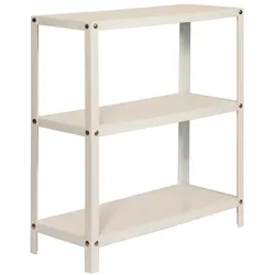 SimonRack Metallregal mit Schrauben für Haus Simonhome3 Regale. Farbe:weiss/weiss900x800x300