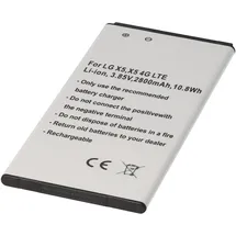 AccuCell Akku passend für LG X5, X5 4G LTE, Li-Ion, 3,85V, 2800mAh, 10,8Wh, mit IC chip