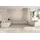 Fun Möbel Sessel Celes Premium Stoff Artico 70 x 80 x 90 cm Weiß mit Zierkissen