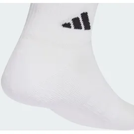 adidas Cushioned Essentials Ankle Socken 6er Pack Weiß/Schwarz 43-45