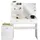 Bega BBK Schminktisch GLAMOUR (BHT 132x135x43 cm - weiß