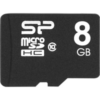 Silicon Power microSDHC 8GB Class 10 + SD-Adapter