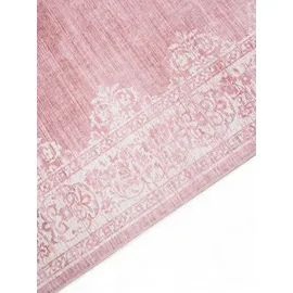 benuta Pop Teppich Laury - Rosa 120x170 cm - Kunstfaser - Rechteckig & im Style: Vintage - Pflegeleicht für Wohnzimmer Schlafzimmer