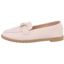 Ital-Design Mokassins Damen Beige 38