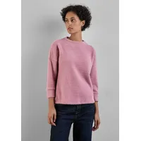 STREET ONE Damen Flauschiges Shirt,Sunrise Pink,40 - 40