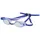 Aquafeel Glide Schwimmbrille verspiegelt Blau