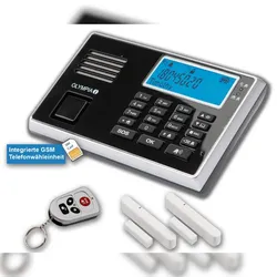 OLYMPIA Protect 9030 Drahtloses GSM Alarmanlagen-Set