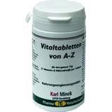 Vitaltabletten A - Z Karl Minck 60 Stück + Gutschein Eur9.46/100g