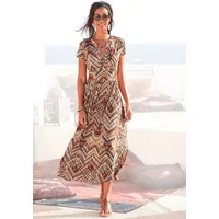 LASCANA Midikleid Braun 36