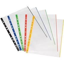 Herlitz Prospekthüllen DIN A4 glasklar glatt 0,07 mm,