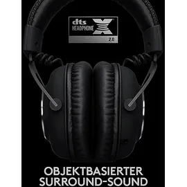 Logitech PRO X + Stand, Over-ear Gaming-Headset mit Ständer Schwarz