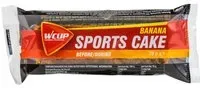 WCUP Sports Cake goût banane Barre 75 g