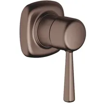 Dornbracht UP-Einhandbatterie mit Abdeckplatte, Dark Bronze gebürstet (PVD),36060404-43 36060404-43