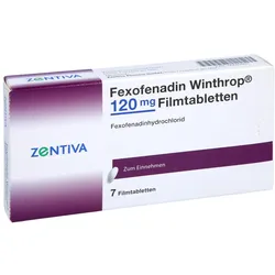 FEXOFENADIN Winthrop 120 mg Filmtabletten 7 St