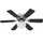 vidaXL Deckenventilator 82 cm Deckenventilator Schwarz