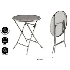 MWH Das Original Café Latte Klapptisch Ø 60 x 72 cm eisengrau