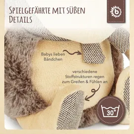 Bieco Plüsch Igel 22 cm Braun