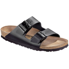 Birkenstock Arizona Naturleder schmal schwarz 41