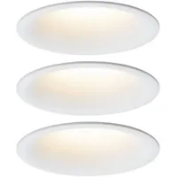 Paulmann LED-Bad-Einbauleuchte 3er Set 18 W