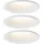 Paulmann LED-Bad-Einbauleuchte 3er Set 18 W