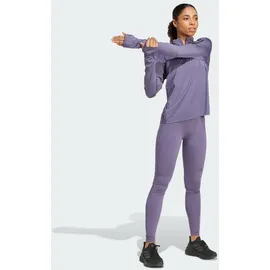 adidas Own the Run Half-Zip Oberteil - Preloved Violet - S