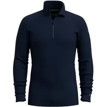 Smartwool - Classic Thermal Merino Base Layer 1/4 Zip Boxed - Merinounterwäsche Gr XL blau