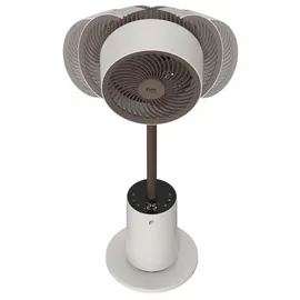 Fakir TVC 800 Standventilator Weiß/Braun
