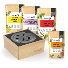 vapowesp Räucherbox Set 5-tlg. inkl. Pulver 50 g