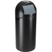 Rossignol Cyvomax Abfallbehälter 52L aus Polyethylen-Kunststoff mit Einwurfklappe