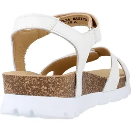 Panama Jack Sulia Basics Riemchensandalen, weiß 40