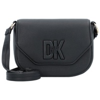 DKNY Seventh Avenue Umhängetasche Leder 22 cm blk-gold