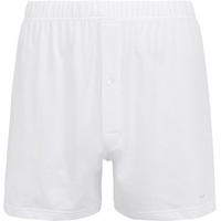 CALIDA Boxershorts Baumwolle, Eingriff, uni, für Herren 001 WEISS, XL