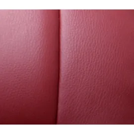 Mendler Sessel Pescatori Kunstleder 66 x 104 x 66 cm Bordeaux mit Hocker