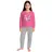 MINNIE MOUSE Pyjama Set Langarm - pink/grau - 134 - 140