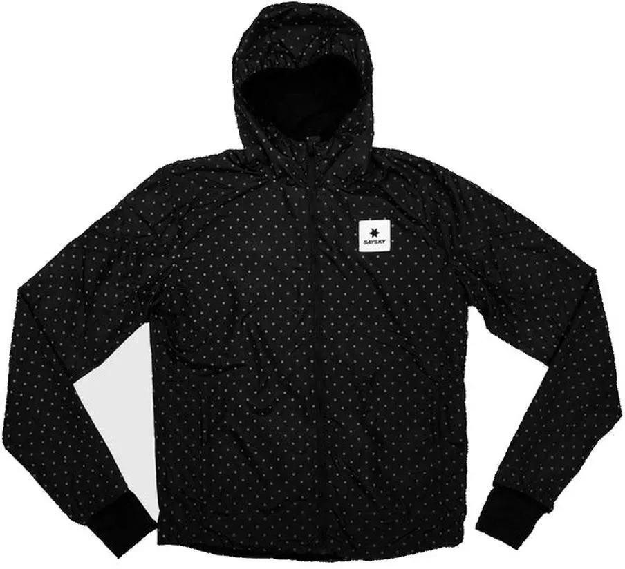 Saysky Damen Reflective Polka Blaze Jacket schwarz