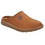Rohde Herren Pantoffel Hausschuh warm gefüttert Wechselfußbett Asiago 7141, Größe:46 EU, Farbe:Braun - Braun - 46