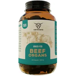 Carnivoro® Grass Fed Beef Organs 240 St