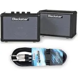 Blackstar Fly 3 Bass Stereo Pack Mini-Verstärker-Set mit Klinkenkabel (Bass, 6 W), Instrumentenverstärker