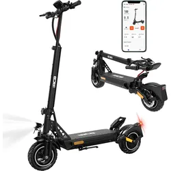 E-Scooter mit Straßenzulassung (ABE) 90-100KM RCB-D5 20.8Ah SCHWARZ NO SIZE